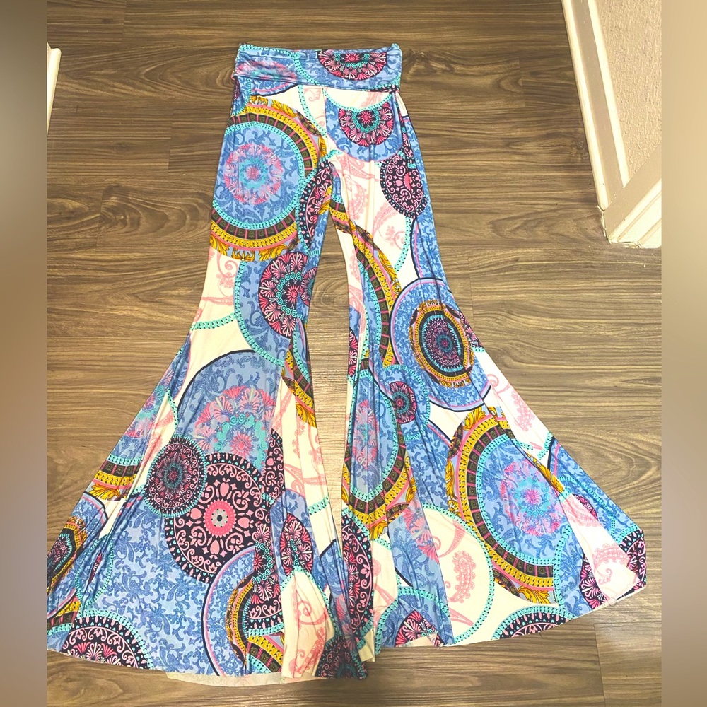 Colorful bell bottoms